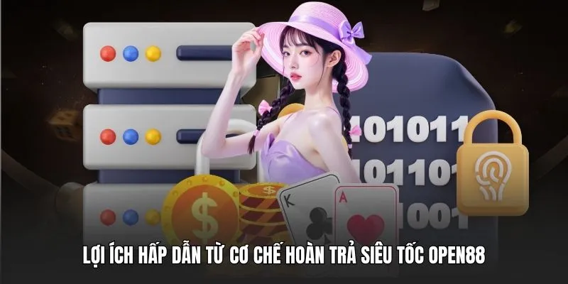 Lợi ích hấp dẫn từ cơ chế hoàn trả siêu tốc OPEN88